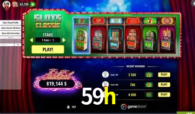 Descubra o Mundo do Cassino Online com 59h